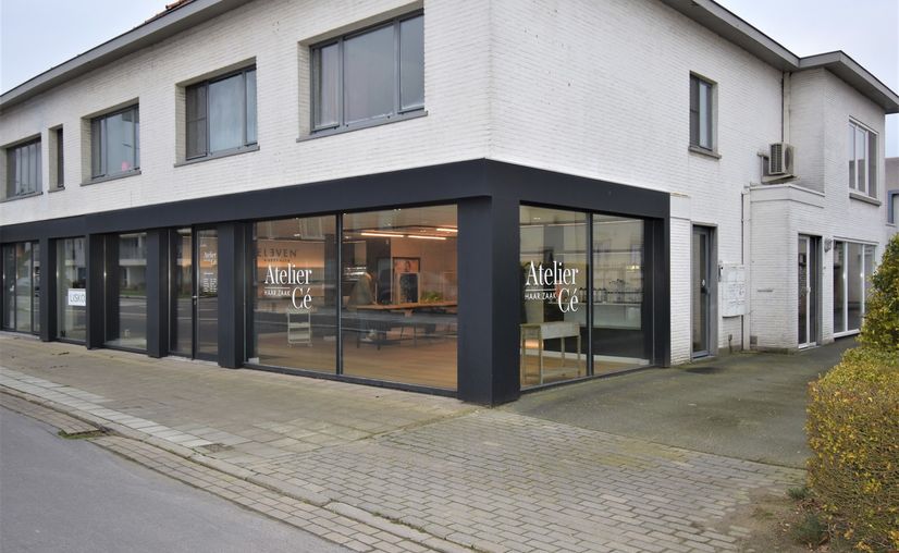 Street shop for rent in Zedelgem