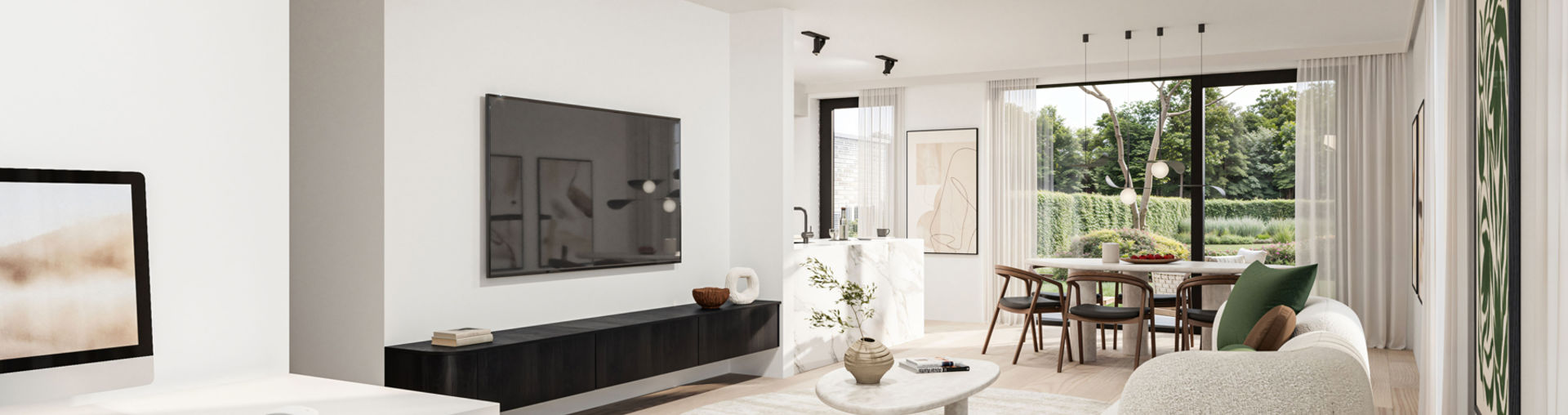 Nieuw project met 4 woningen met prachtig zicht